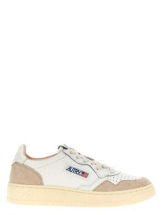 Autry Medalist Low Sneakers Bianco-Donna