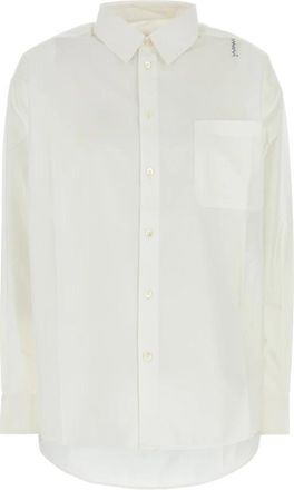 Marni Camicia Shirt - Dames - Overhemden - Wit - XS - Katoen - Overhemden