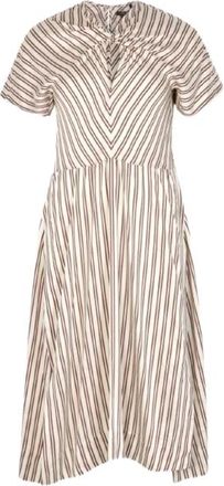 Isabel Marant Iris Striped Midi Dress Size L