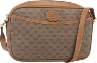 Gucci Pre-owned Cross Body Bags, female, Beige, Size: ONE SIZE Pre-owned Cross Body Bag
