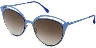 Italia Independent II 0224 022.CNG Womens Sunglasses Blue Size 53
