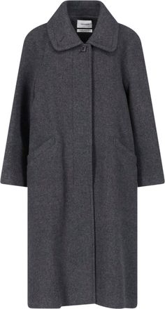 Low Classic Cappotto In Misto Lana E Cashmere