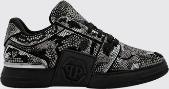 Philipp Plein Sneakers Crystal Royal Street in pelle con cristalli ricamati