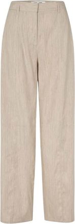 Sams&oslash;e & Sams&oslash;e Mujer, Pantalones, Beige, Talla: XS