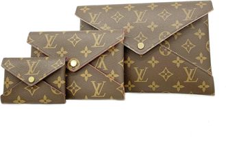 Louis Vuitton Brown Pouch (Pre-Owned)