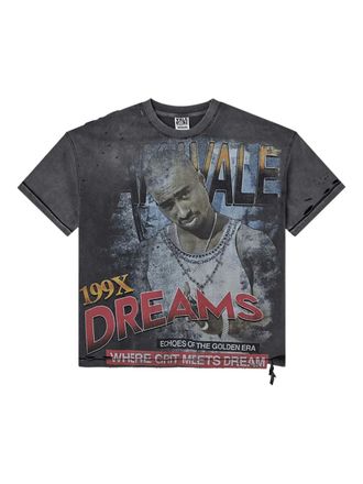 Vale Makavale T-shirt met grafische print - Grijs