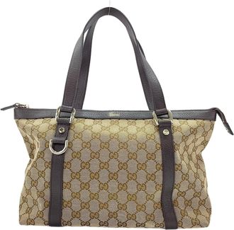 Gucci Beige Tote Bag (Pre-Owned)
