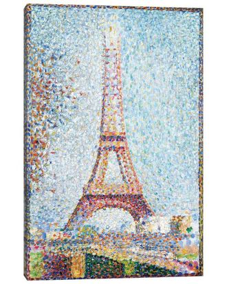 iCanvas The Eiffel Tower 1889 By Georges Seurat Wall Art
