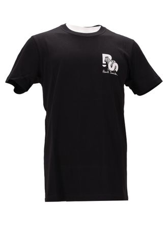 Paul Smith Herren Slim Fit Ss T-Shirt Ps Zebra