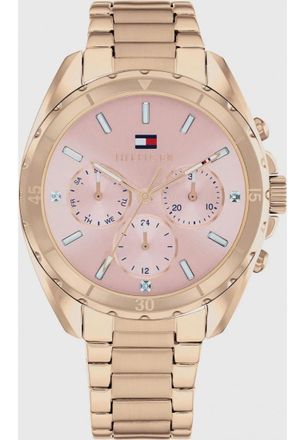 Tommy Hilfiger Womens 1782784 Ladies Watch - Rose Gold Stainless Steel - One Size