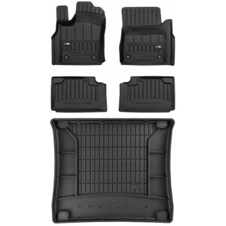 OEM Juego De Alfombrillas De Goma 3d Para Jeep Grand Cherokee Wk2 (2010-2016)