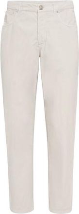 Brunello Cucinelli Corduroy trousers in Ecru at Nordstrom, Size 48 It