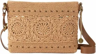 The Sak Melrose Crossbody Leather Bag in Bamboo Medallion at Nordstrom