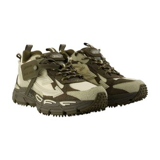 Off-white Womens Be Right Back Sneaker Green Calfskin