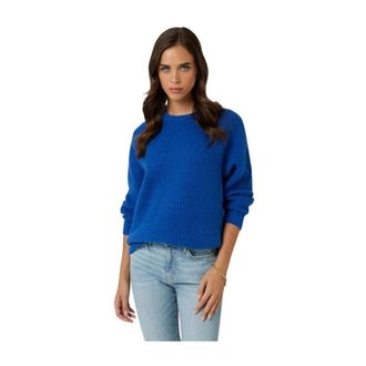 Guess Truien & Vesten, Dames, Blauw, L, Round-neck Truien