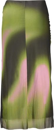 Desigual Cracovia Lange Rok - Dames - Midirokken - Veelkleurig - L - Rokken