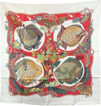 Herm&egrave;s Silk Scarf Carre 90 (Authentic Pre-Loved)