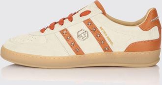 Philipp Plein Sneakers Retro Rebel in camoscio con stelle applicate