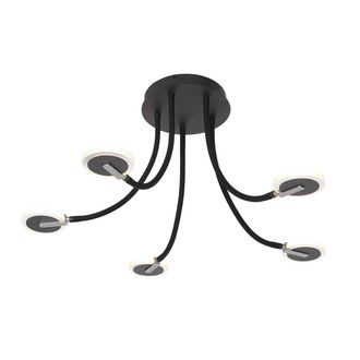 Steinhauer Steinhauer - Plaf&oacute;n - Turound - Negro - Metal - &Oslash; 92cm - Led