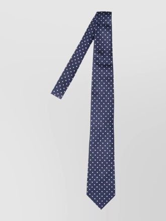 Tom Ford slim neck tie standard length polka dots