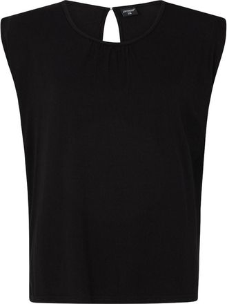 Protest Kurzarmshirt PROTEST SINGLET PRTALYSSA, Damen, Gr. XXL, schwarz (true schwarz), Obermaterial: 95% Viskose CV. 5% Elasthan EL., Shirts Kurzarmshirt