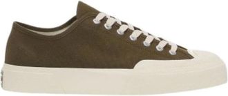 Superga Sneakers voor Heren - Heren - Sneakers - Groen - 42 EU - Katoen - Schoenen
