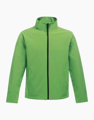 Regatta Mens Regatta Standout Mens Ablaze Printable Softshell Jacket - Green - Size: 44/Regular