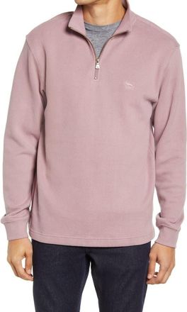 Rodd & Gunn Alton Ave Regular Fit Pullover Sweatshirt in Mauve at Nordstrom, Size Xx-Large