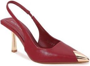 Berness Vega Slingback Pump in Wine at Nordstrom Rack, Size 8.5