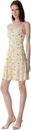 Mar De Margaritas Alya Korte Cr&ecirc;pe Jurk - Dames - Zomerkleedjes - Veelkleurig - L - Kleedjes