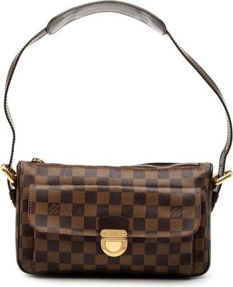 Louis Vuitton Pre-owned Shoulder Bags, female, Brown, Size: ONE SIZE Pre-owned Leather Shoulder Bag