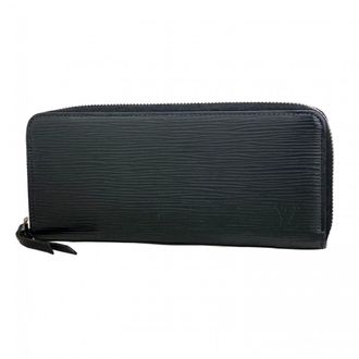 Louis Vuitton Noir Long Wallet (Bi-Fold) (Pre-Owned)
