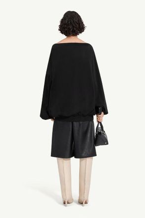 Maison Margiela Off-Shoulder Top - Black