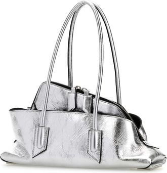 The Attico Silver Borse A Mano Bag