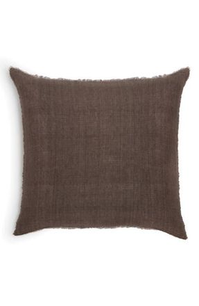 Pom Pom at Home Hunter Euro Pillow Sham in Walnut at Nordstrom