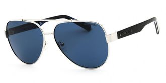 Kenneth Cole KC00034 10V Mens Sunglasses Silver Size 60