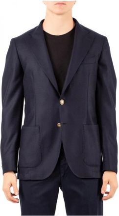 Santaniello Uomo, Giacche, Blu, XL, new
