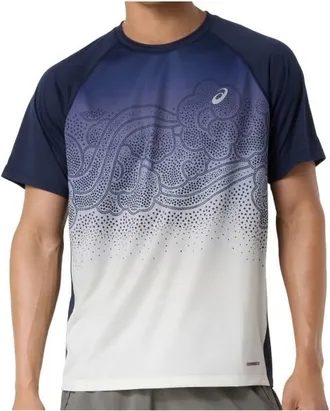 Asics Road Fade S/S Top Laufshirt f&uuml;r Herren | grau