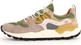 Flower Mountain Unisex Light Brown Military Yamano 3 Trainer - Size EU 41