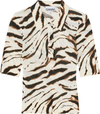 Ganni Mujer, Blusas y Camisas, Multicolor, Talla: XS