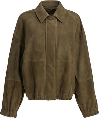 Brunello Cucinelli Brunello Cucinelli Couture leren jas