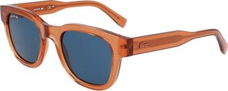 Lacoste L6023S 204 Mens Sunglasses Brown Size 49