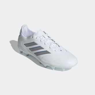 adidas Fussballschuh ADIDAS PERFORMANCE COPA PURE 3 LEAGUE FG/MG, Gr. 40, silber (cloud wei&szlig;, silber metallic, bright royal), Synthetik, Schuhe Fussballschuh