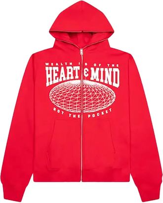 Billionaire Boys Club Felpa con zip - Rosso