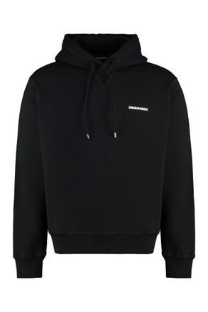 Dsquared2 Black Cotton hoodie