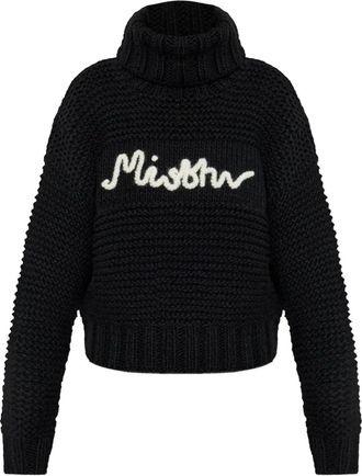 Misbhv Maglione a collo alto - Nero