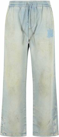 Amiri Light Blue Cotton Jeans