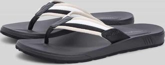 Tommy Hilfiger Zehentrenner mit Logo Details in Black, Gr&ouml;&szlig;e 40