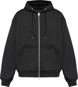 AllSaints Felpa Milo con cappuccio e zip - Nero