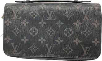 Louis Vuitton Black Long Wallet (Bi-Fold) (Pre-Owned)